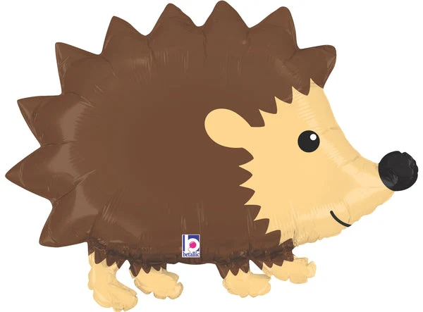 30" Foil Shape Balloon Woodland Hedgehog
