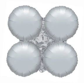 30" MagicArch Large Balloon Metallic Silver