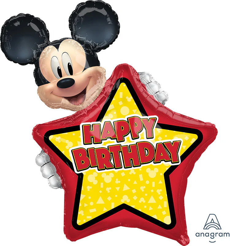 30" Mickey Mouse Forever Personalized Foil Balloon