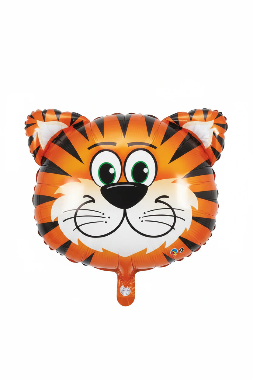 30" Tickled Tiger Jumbo Mylar Balloon