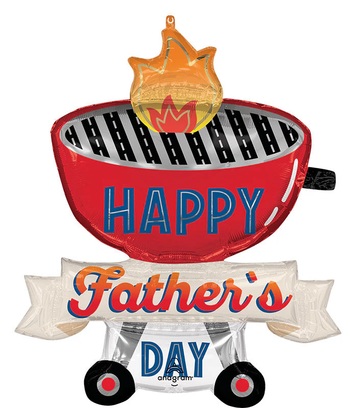 30" Grill-iant Dad Grill SuperShape Foil Balloon
