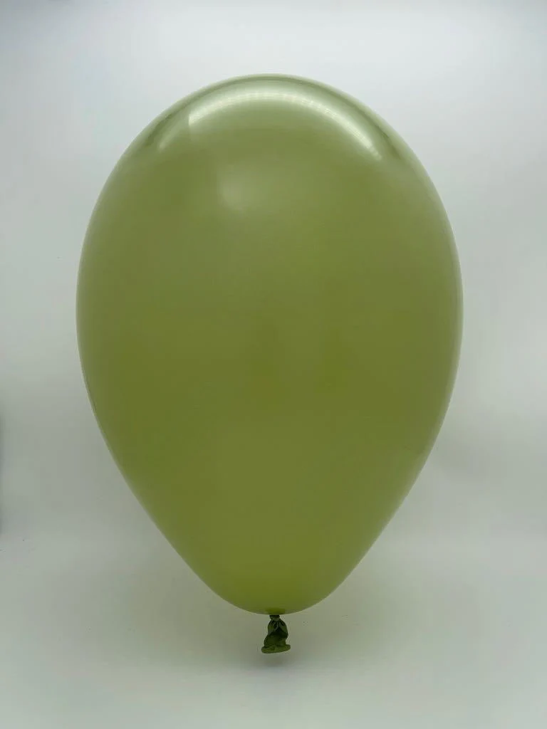 31" Gemar Latex Balloons (Pack of 1) Giant Balloon Green Olive - Image 2