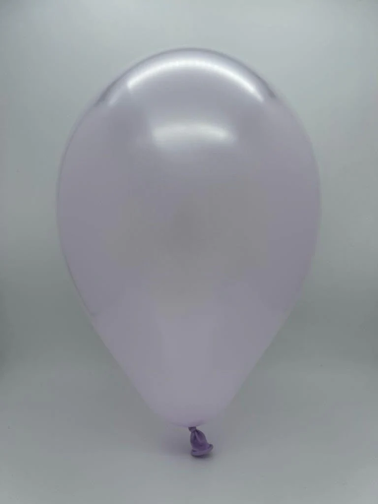 31" Gemar Latex Balloons (Pack of 1) Giant Metallic Lilac - Image 2