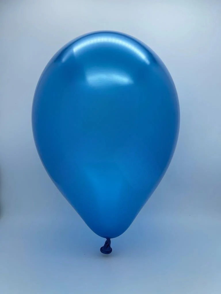 31" Gemar Latex Balloons (Pack of 1) Giant Metallic Royal Deep Blue - Image 2