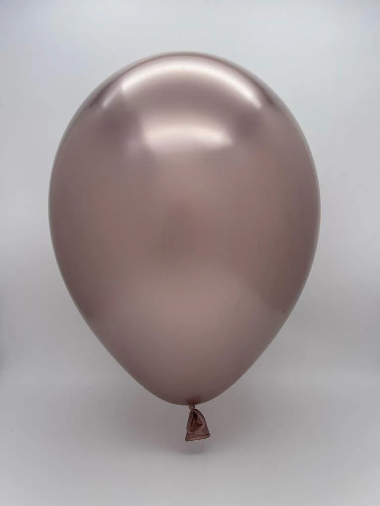 31" Gemar Latex Balloons (Pack of 1) Shiny Rose Gold - Image 2