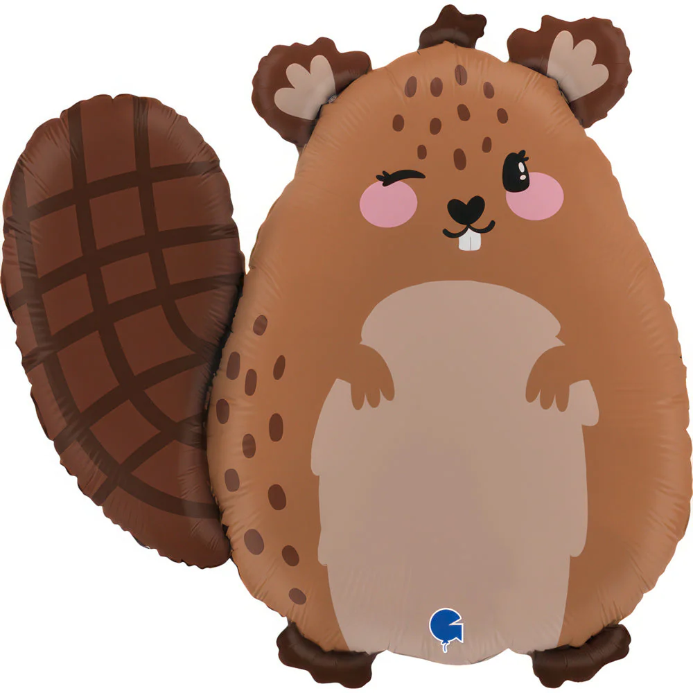 31" Beaver Foil Balloon