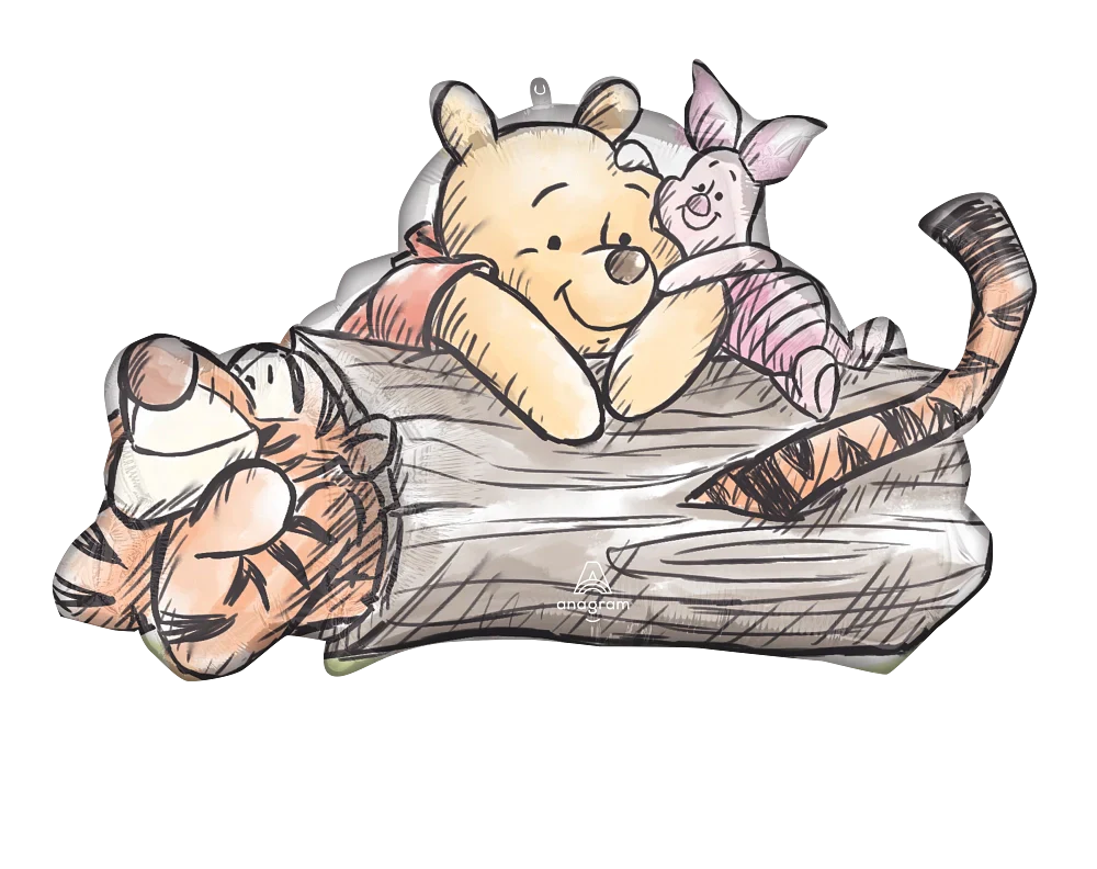 31" SuperShape Winnie the Pooh Foil Balloon
