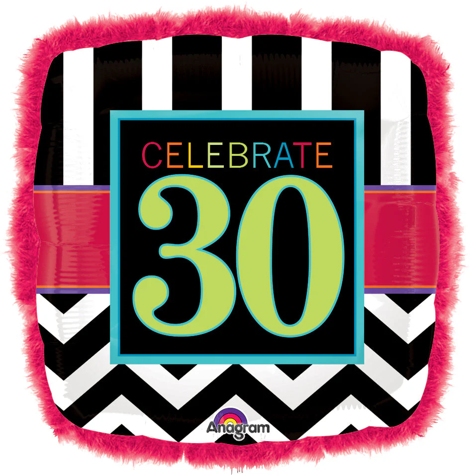 32" Doo Dad Birthday Celebration 30 Balloon
