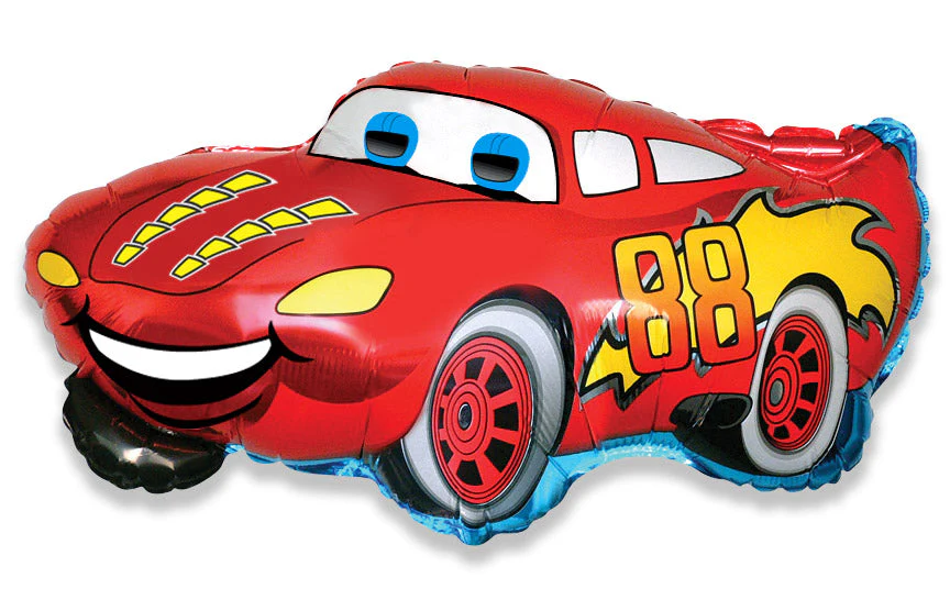 32" Racing Car 88 Balloon