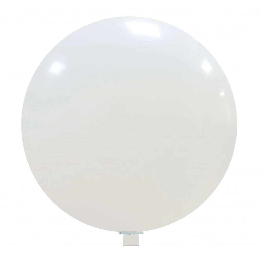 32" Cattex Brand Standard White Latex Balloons