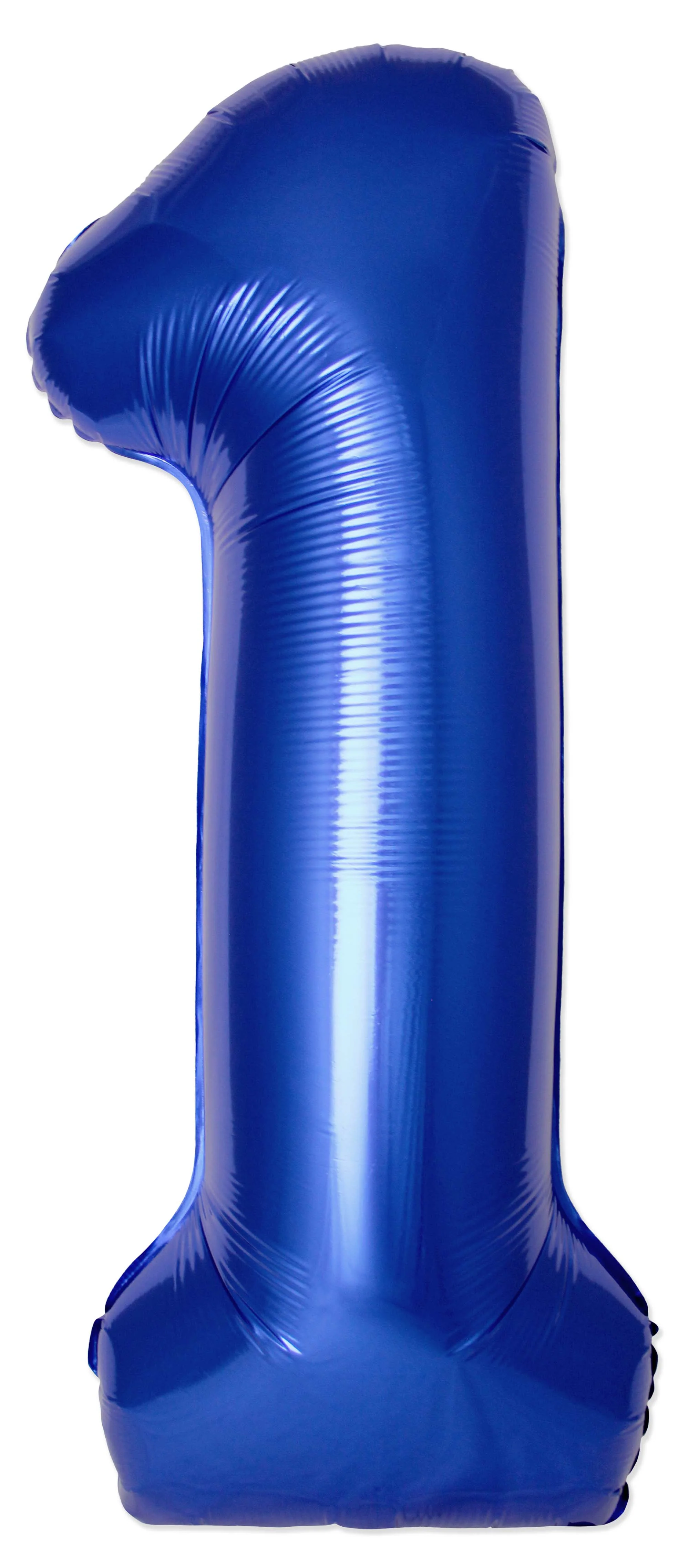 32" Inflated (40" Uninflated Approx) Number "1" Slimmer Design Blue Reflex Brand Flexmetal