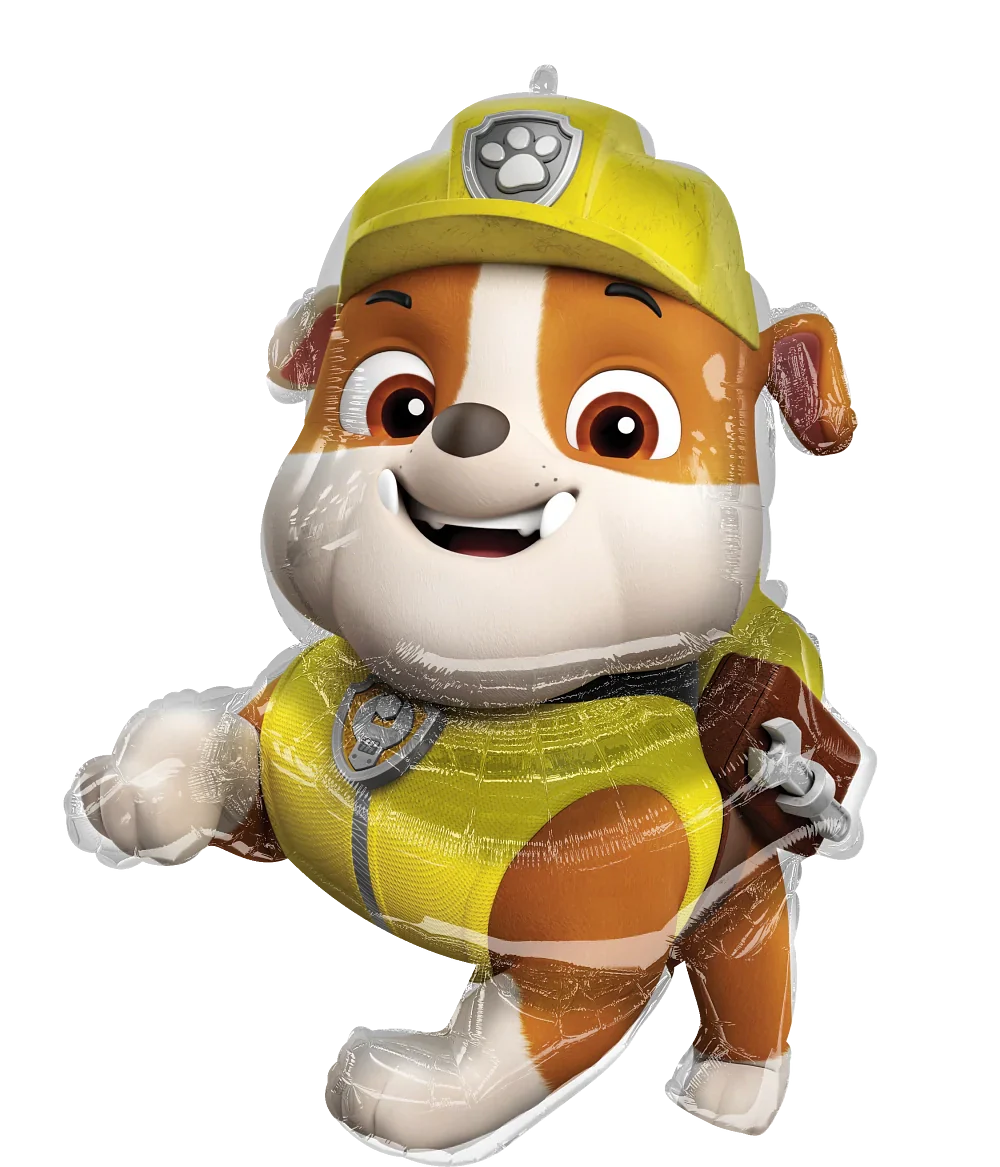 32" Jumbo Paw Patrol - Rubble Foil Balloon