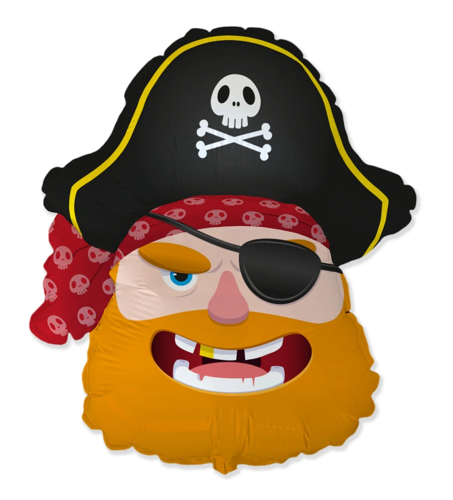 33" Pirate Head Foil Balloon