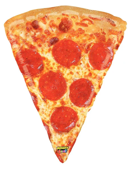 34" Mighty Bright Shape Mighty Pizza Foil Balloon
