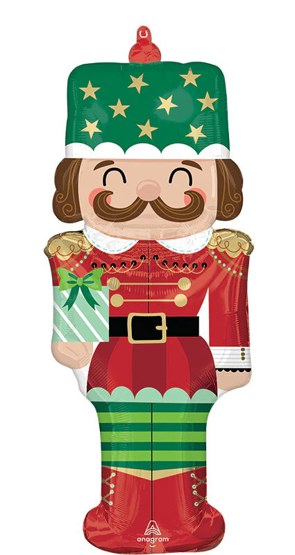 34" SuperShape Nutcracker Workshop Foil Balloon
