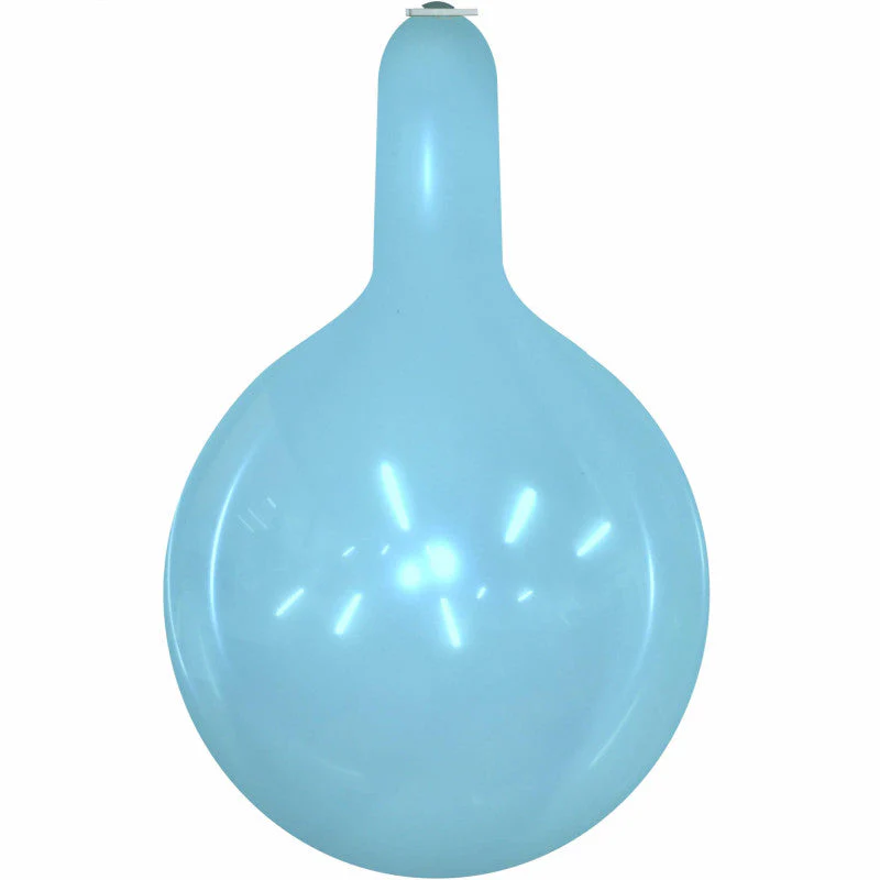 35" Longneck Cattex Brand Crystal Blue Latex Balloons