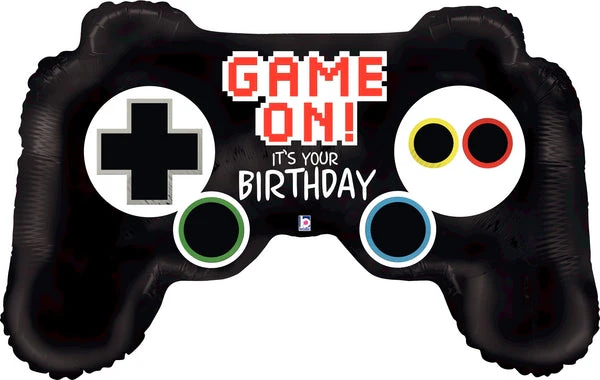 36" Foil Shape Balloon Game Controller Birthday