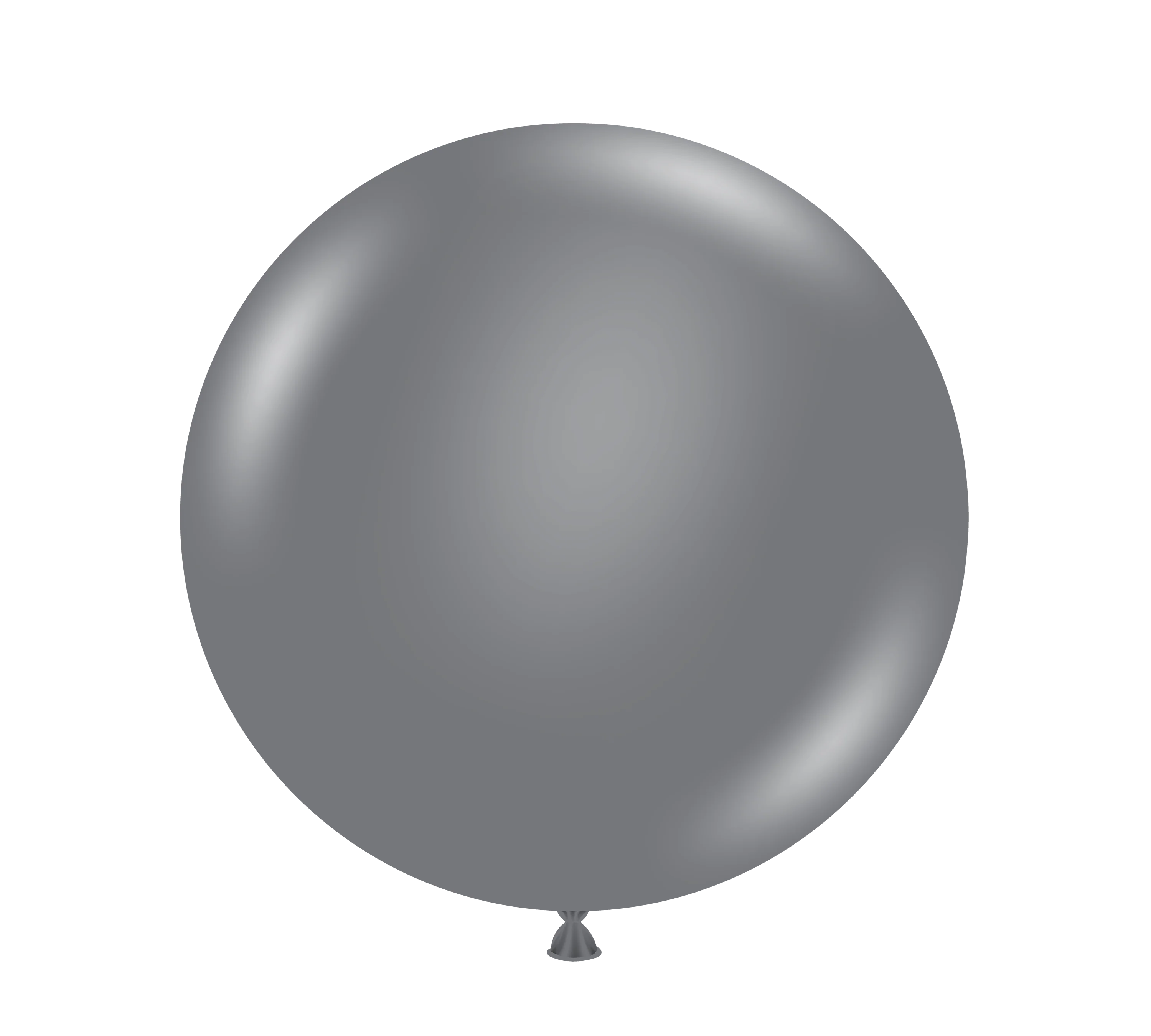 36" Gray Smoke Tuftex Latex Balloons Designer Balloons (2 Per Bag)