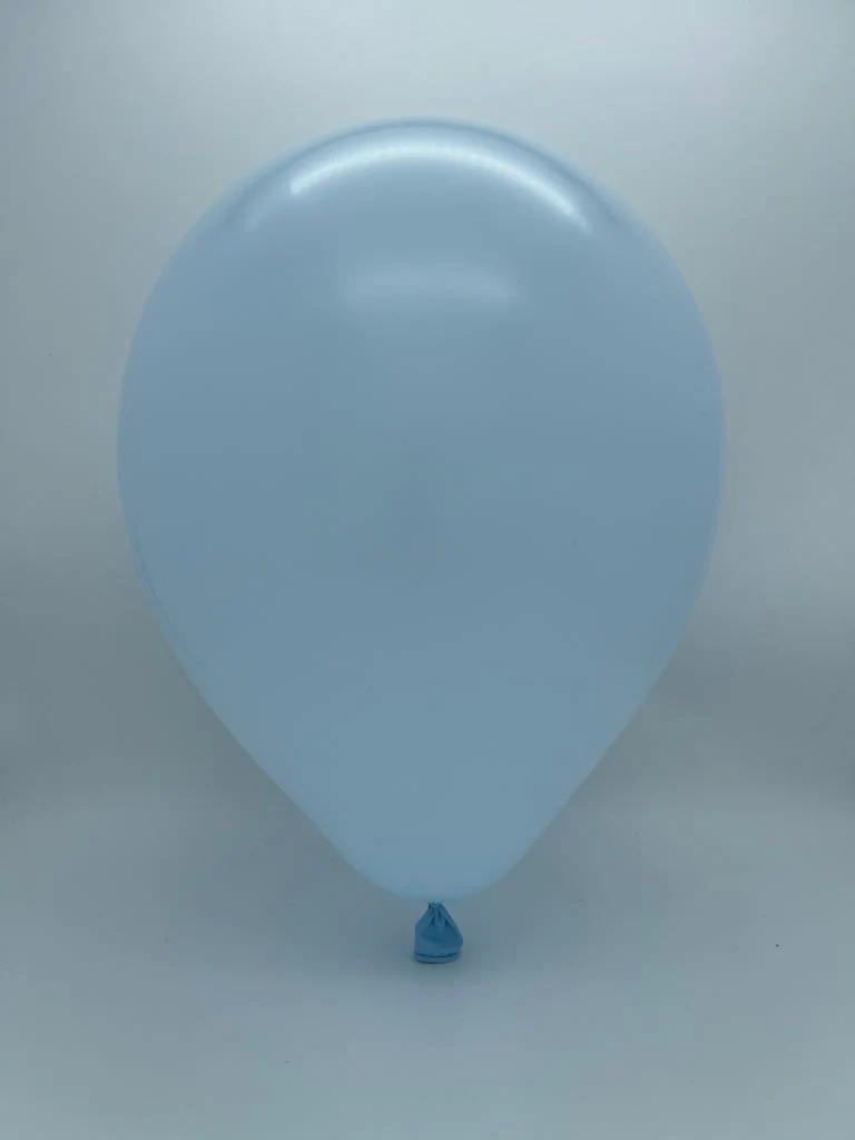 36" Kalisan Latex Balloons Pastel Matte Macaron Baby Blue (2 Per Bag) - Image 2