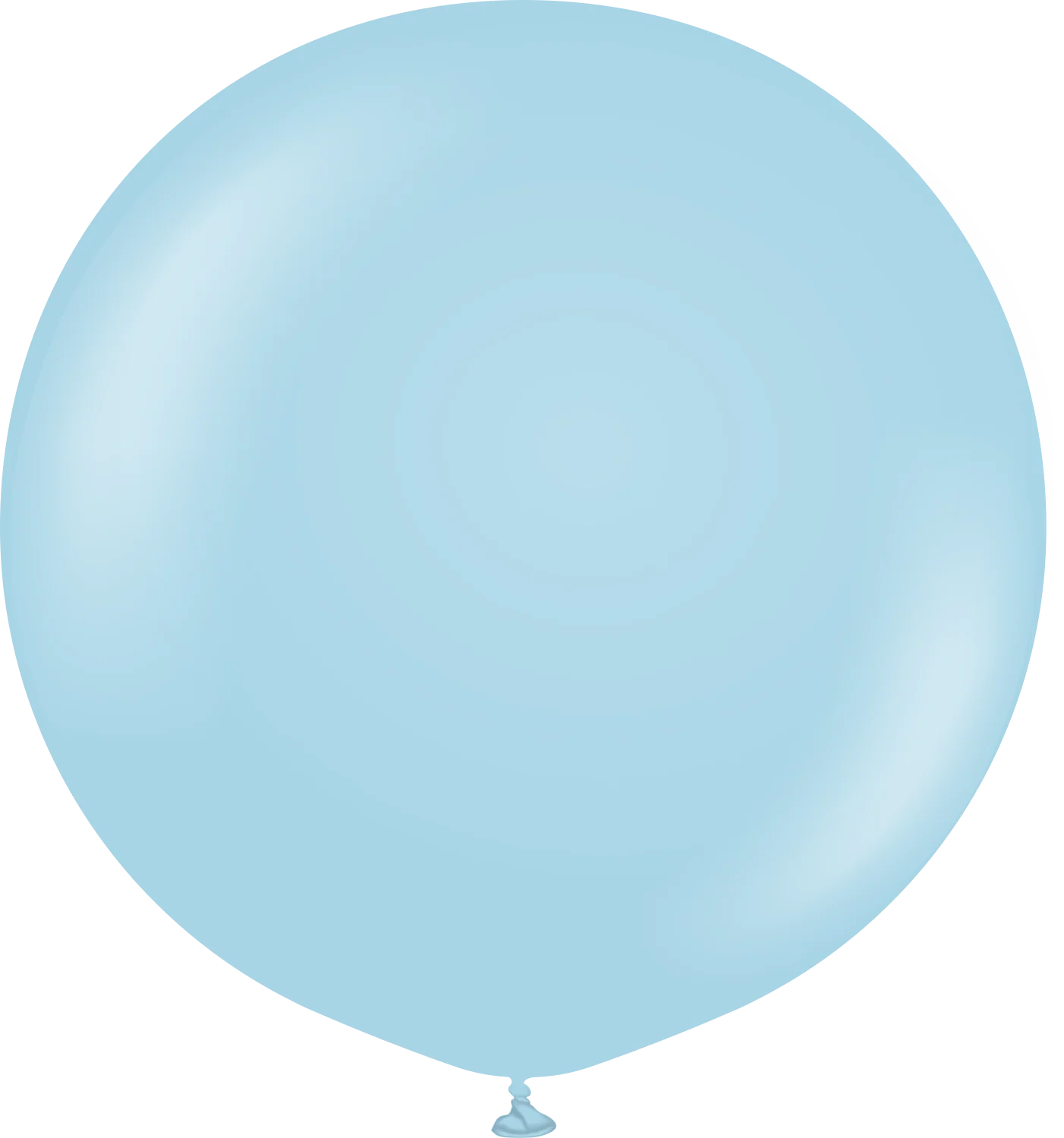 36" Kalisan Latex Balloons Pastel Matte Macaron Blue (2 Per Bag)