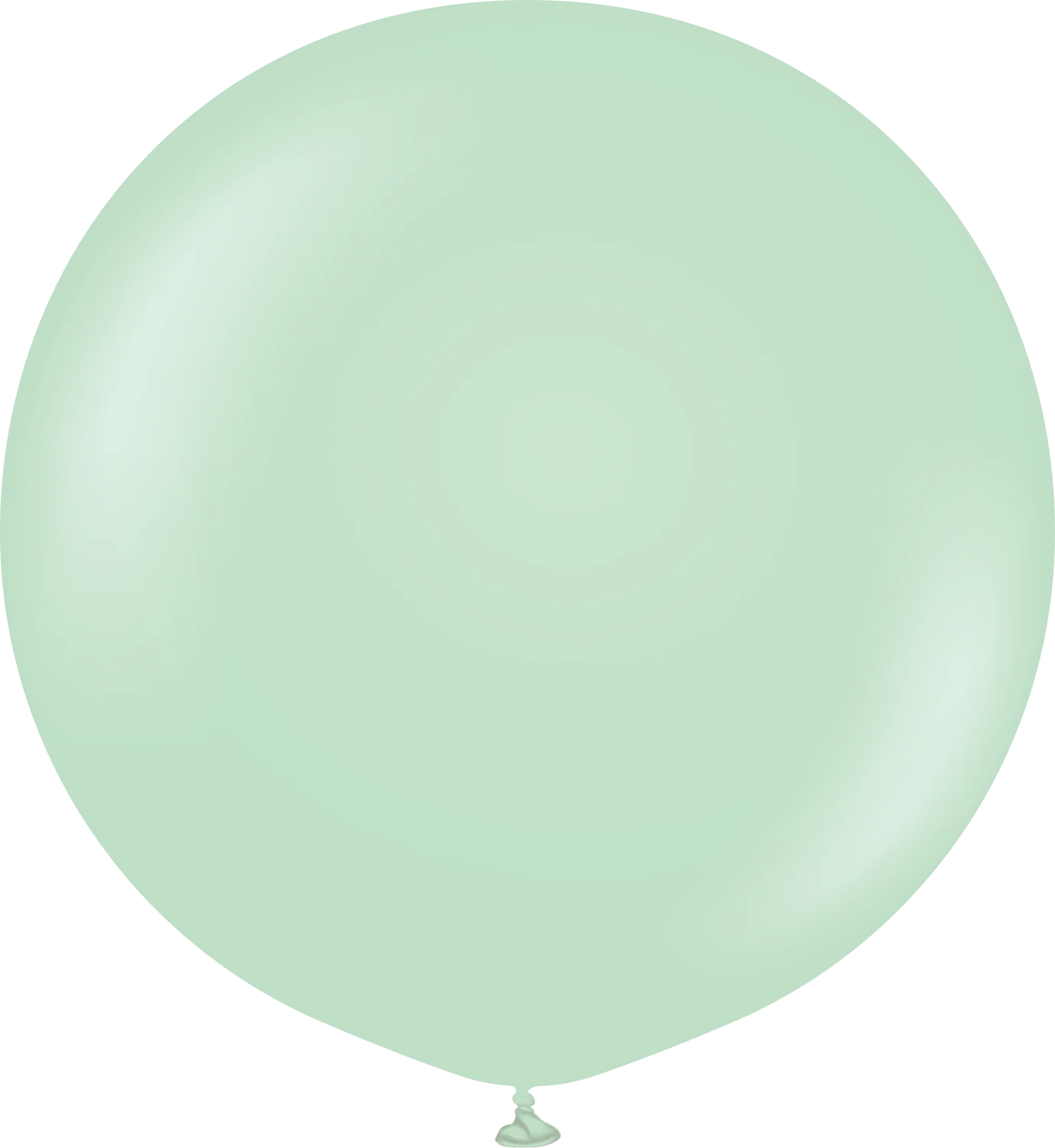 36" Kalisan Latex Balloons Pastel Matte Macaron Green (2 Per Bag)