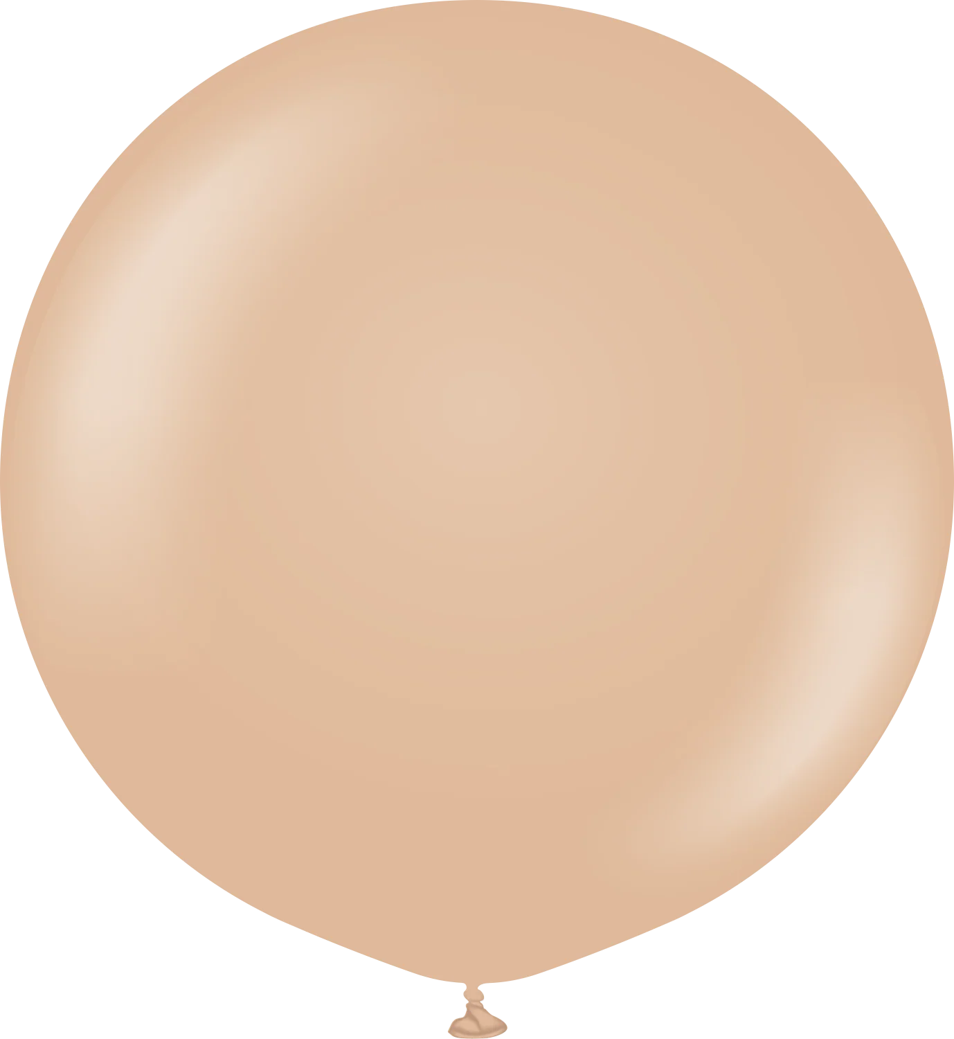 36" Kalisan Latex Balloons Retro Desert Sand (2 Per Bag)