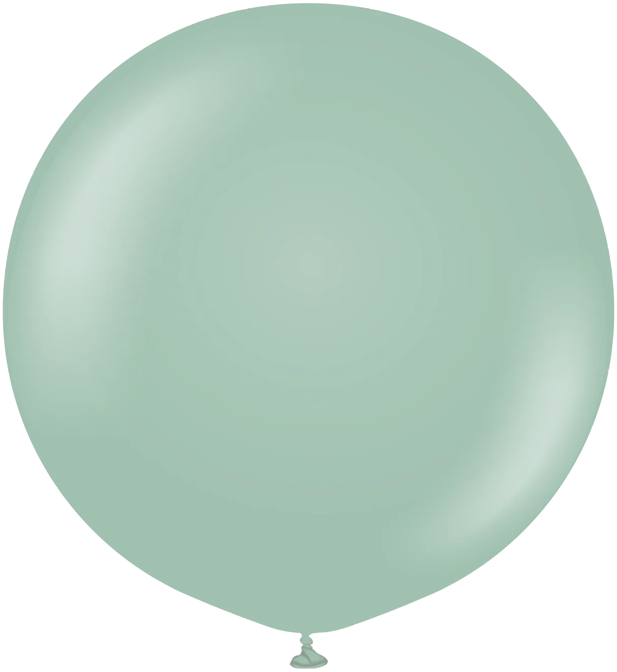 36" Kalisan Latex Balloons Retro Winter Green (2 Per Bag)