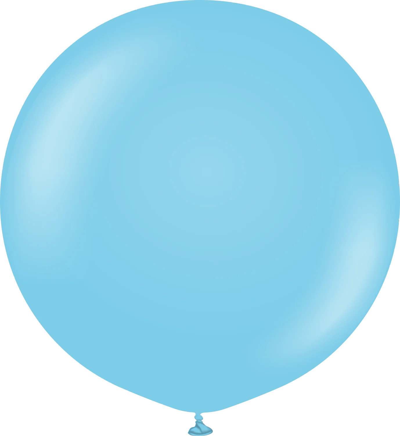 36" Kalisan Latex Balloons Standard Baby Blue (2 Per Bag)