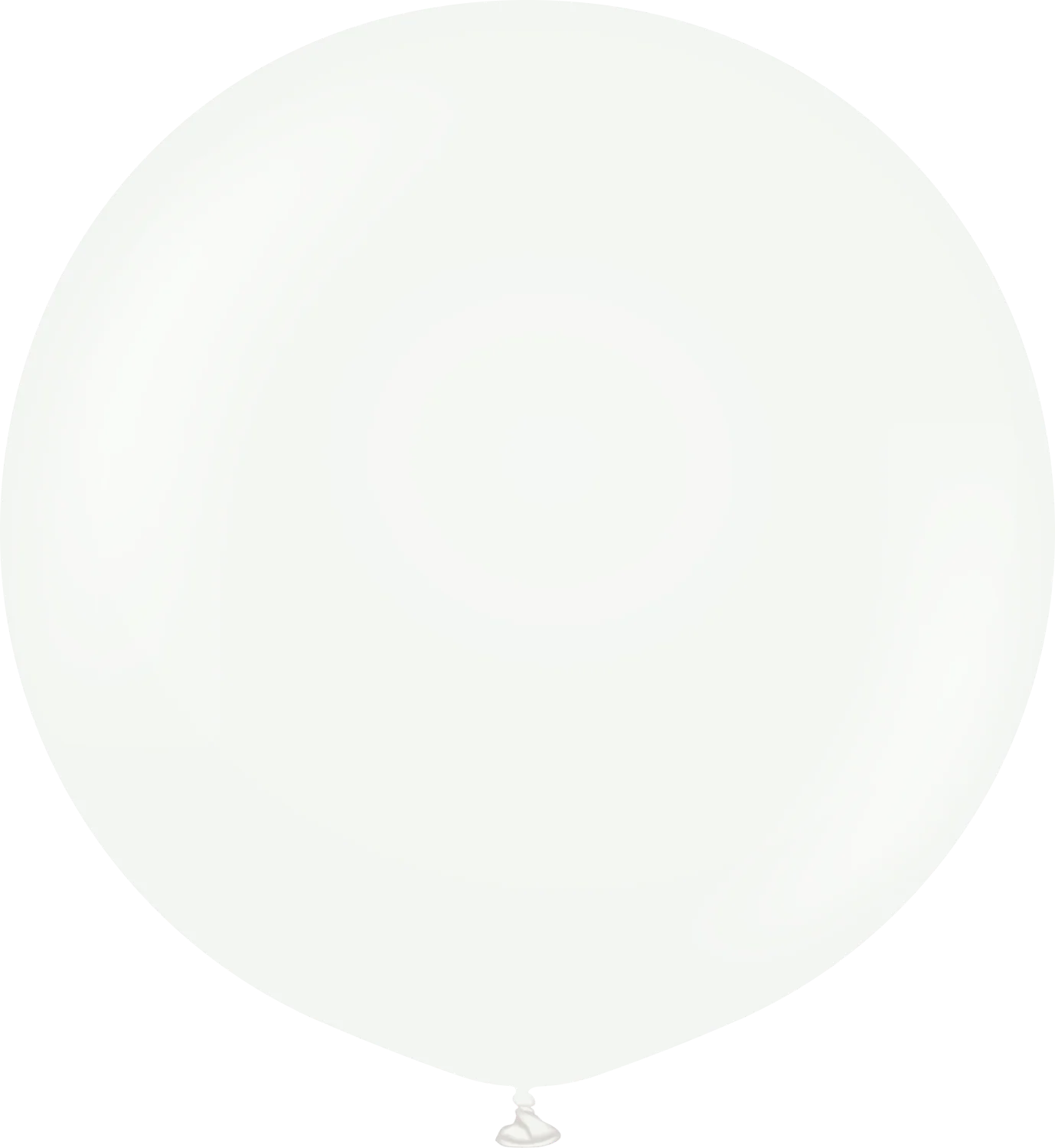 36" Kalisan Latex Balloons Standard White (2 Per Bag)