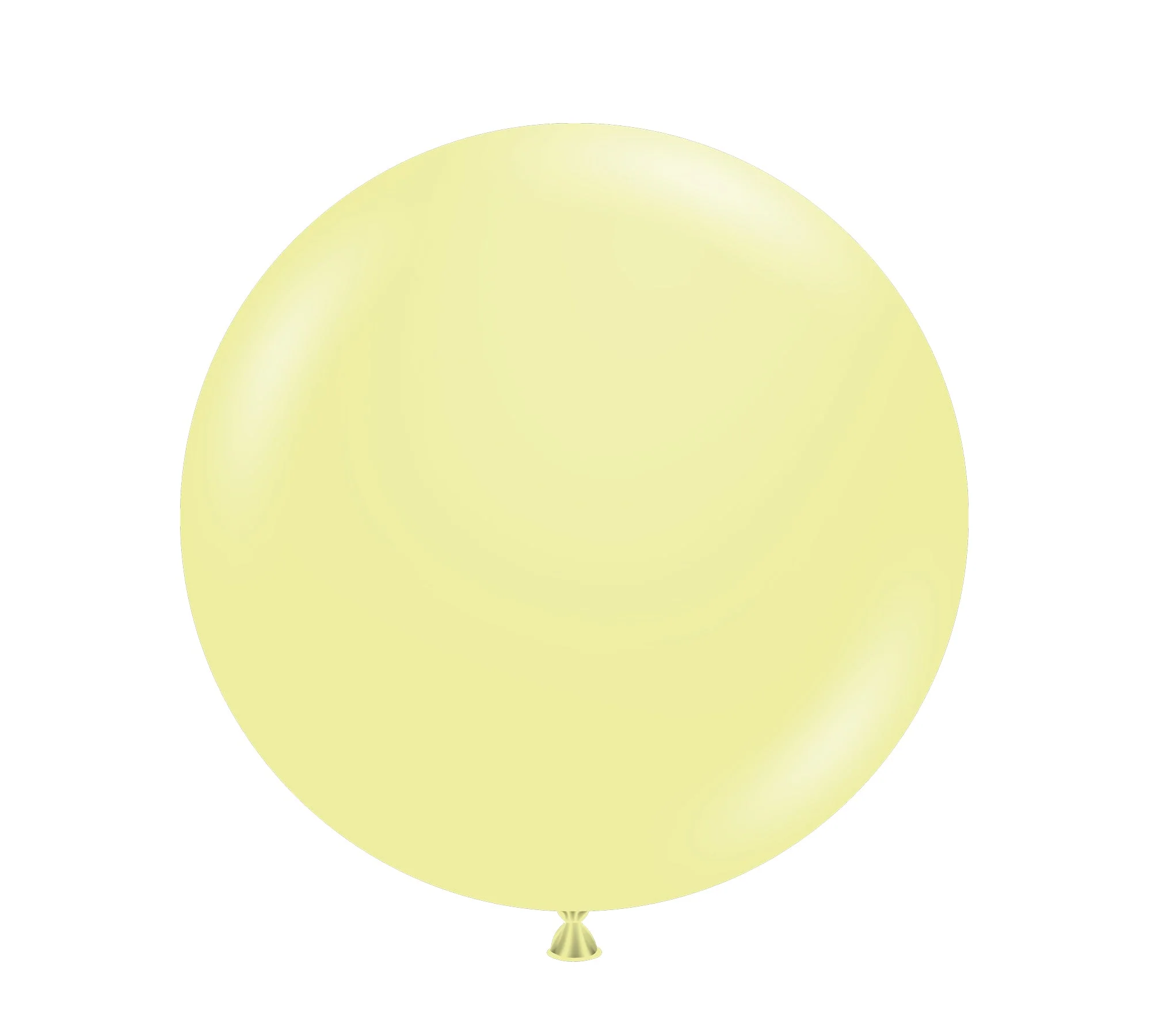 36" Lemonade Tuftex Latex Balloons Designer Balloons (2 Per Bag)