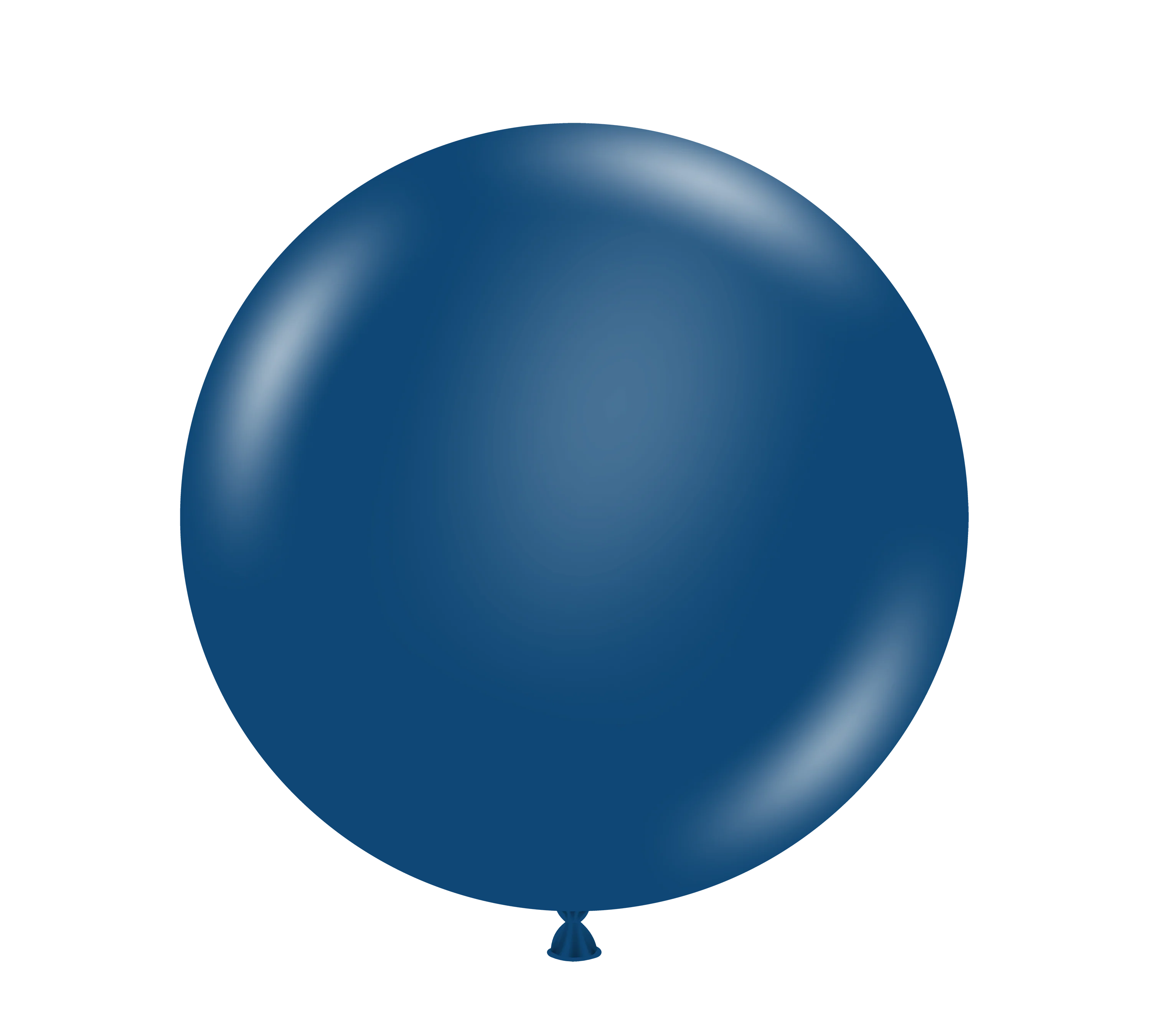 36" Navy Tuftex Latex Balloons Designer Balloons (2 Per Bag)