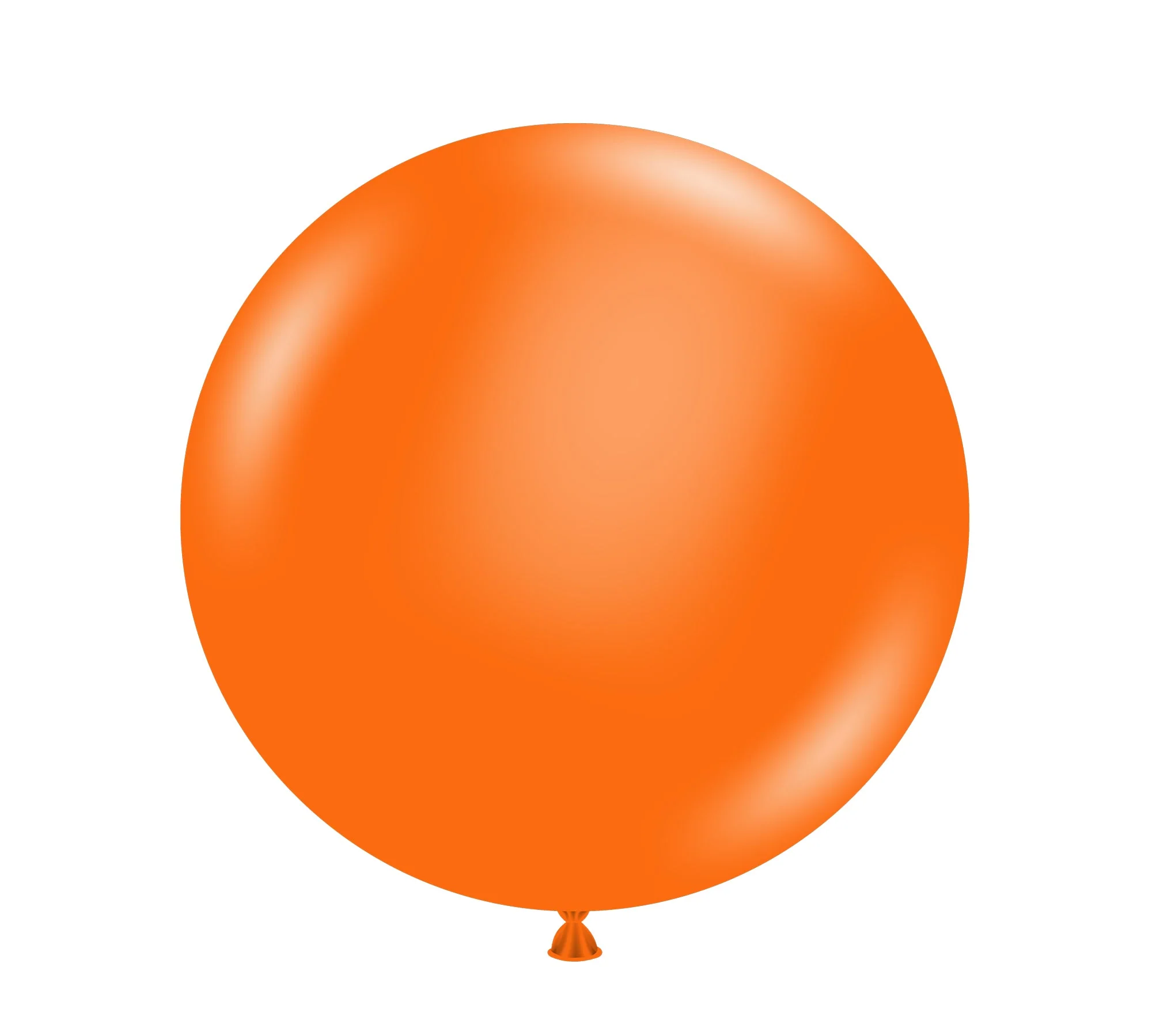 36" Standard Tuftex Latex Balloons (2 Per Bag) Standard Orange