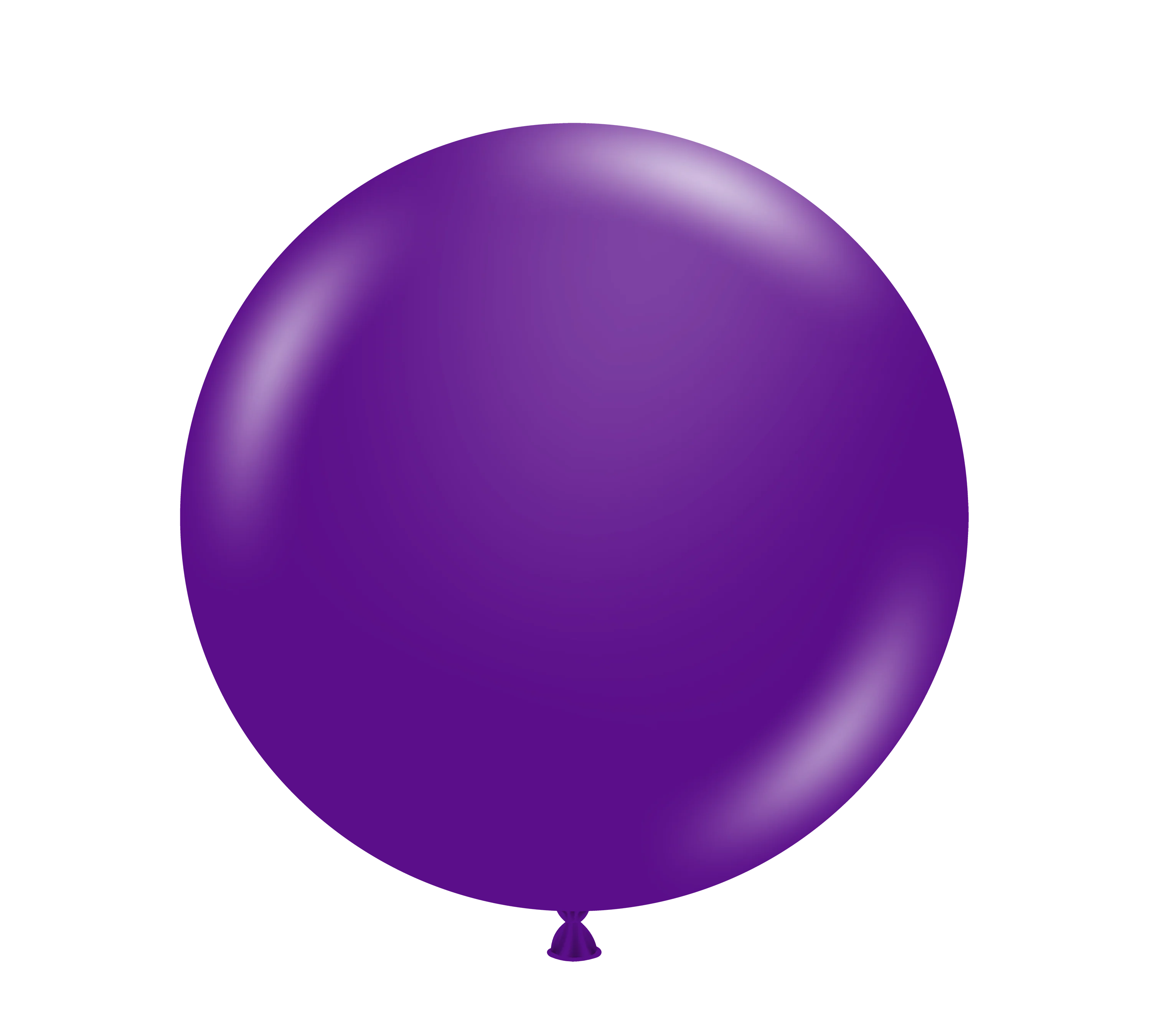 36" Plum Purple Tuftex Latex Balloons Designer Balloons (2 Per Bag)