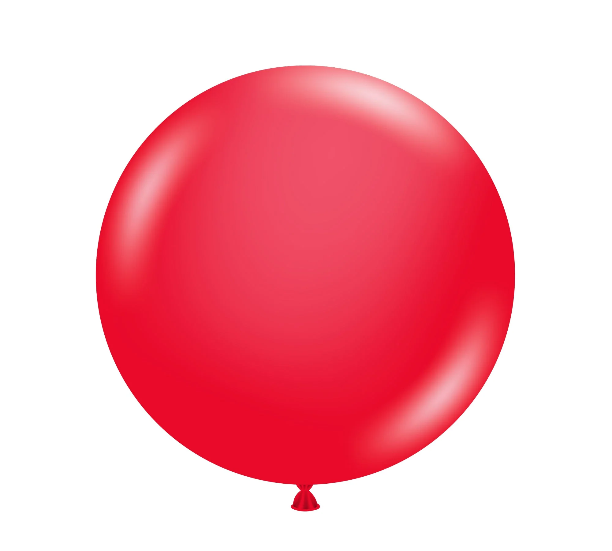 36" Red Tuftex Standard Latex Balloons (2 Per Bag)