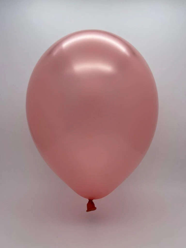 36" Rose Gold Tuftex Pearl/Metallic Latex Balloons (2 Per Bag) - Image 2