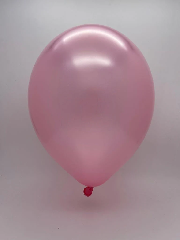 36" Shimmering Pink Tuftex Pearl/Metallic Latex Balloons (2 Per Bag) - Image 2