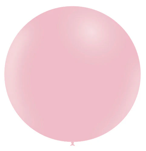 36'' Balloonia Latex Balloons Professional Line Matte Baby Pink (5 Per Bag)