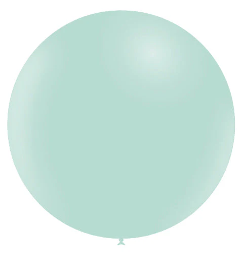 36'' Balloonia Latex Balloons Professional Line Matte Green (5 Per Bag)