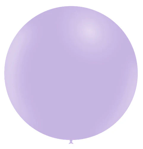 36'' Balloonia Latex Balloons Professional Line Matte Lavender (5 Per Bag)