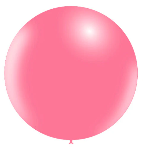 36'' Balloonia Latex Balloons Professional Line Standard Pink (5 Per Bag)