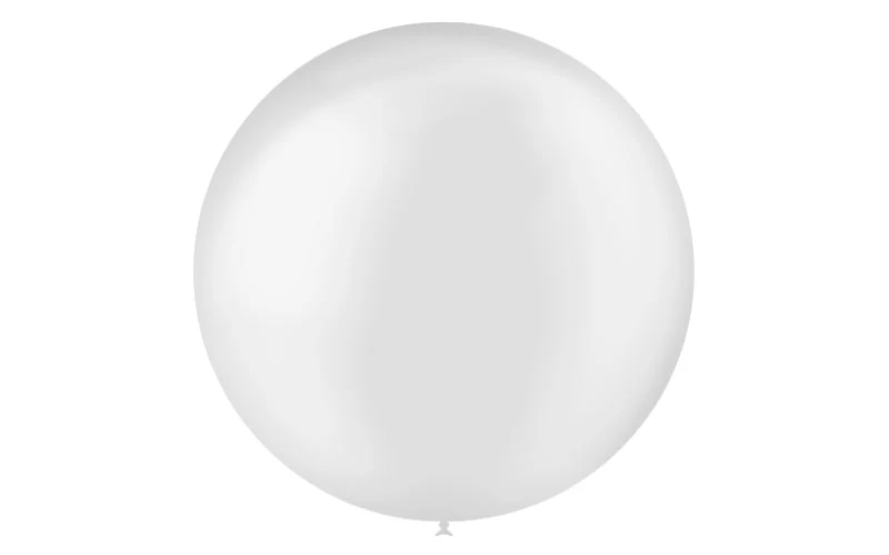 36'' Balloonia Latex Balloons Professional Line Standard Transparent (5 Per Bag) - Image 3