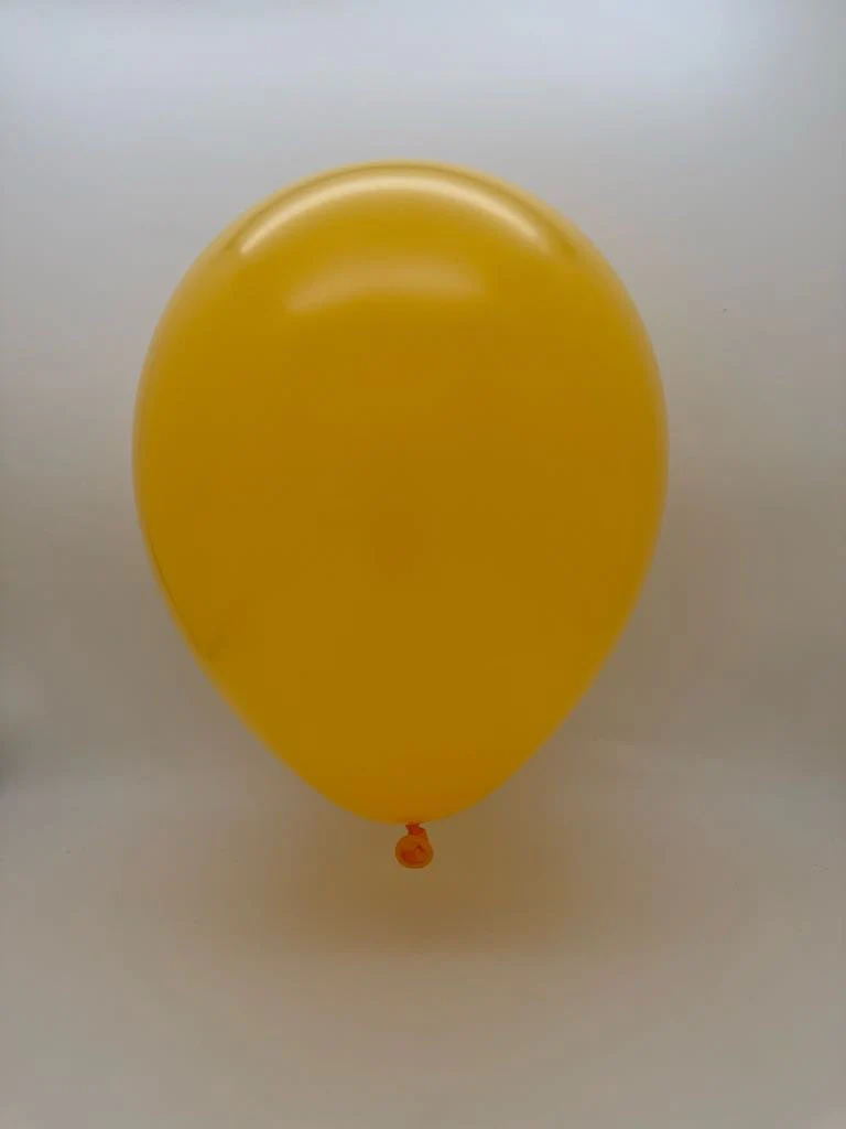 36'' Balloonia Latex Balloons Professional Line Standard Yellow (5 Per Bag) - Image 2