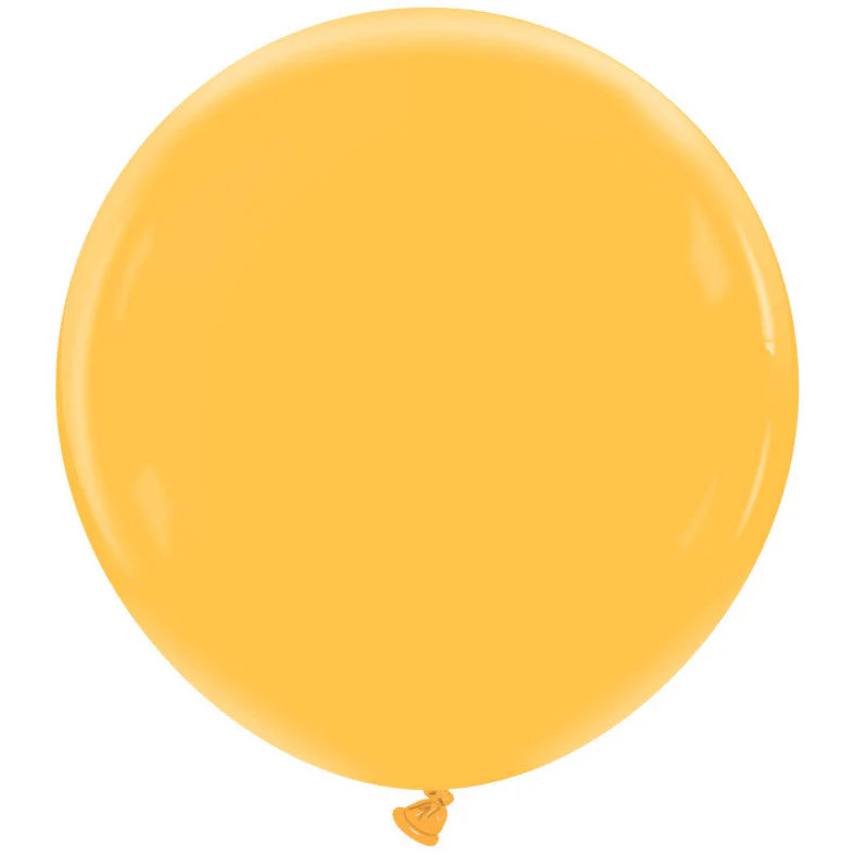 36" Cattex Brand Premium Tangerine Latex Balloons