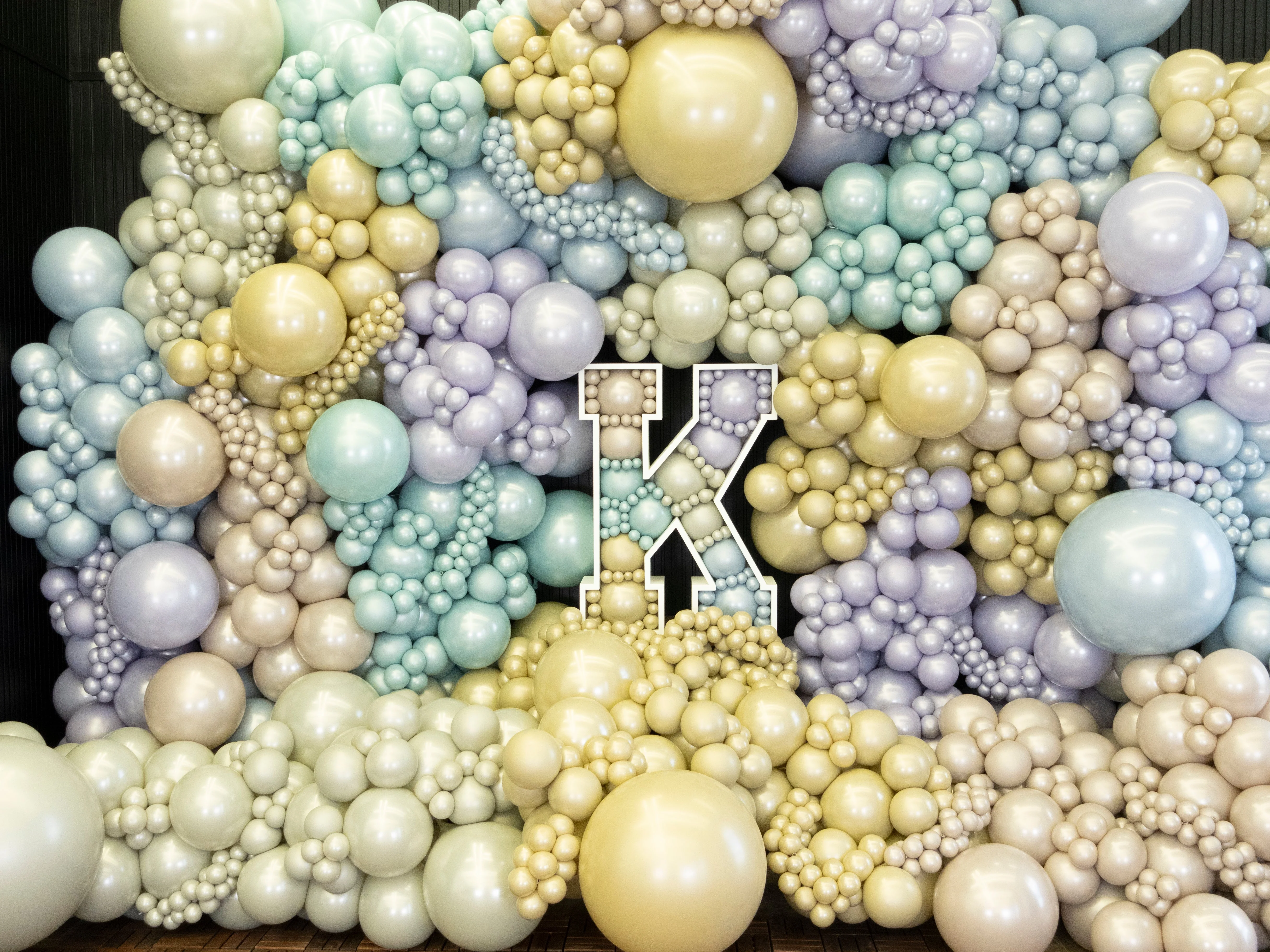 36" Kalisan Brand Latex Balloons Aura Lavender Fog (2 Per Bag) - Image 38
