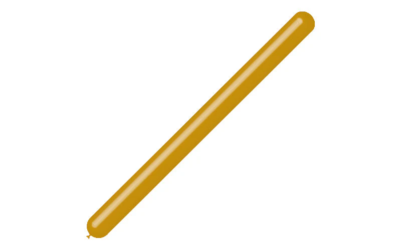 360BN Balloonia Brand Professional Line Twisting/Modelling Latex Balloons Metallic Gold (100 Per Bag) - Image 3