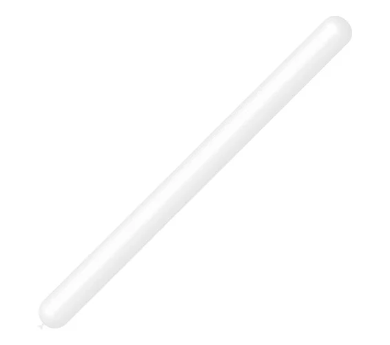 360BN Balloonia Brand Professional Line Twisting/Modelling Latex Balloons Metallic White (100 Per Bag)