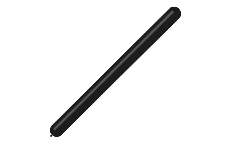 360BN Balloonia Brand Professional Line Twisting/Modelling Latex Balloons Standard Black (100 Per Bag) - Image 3