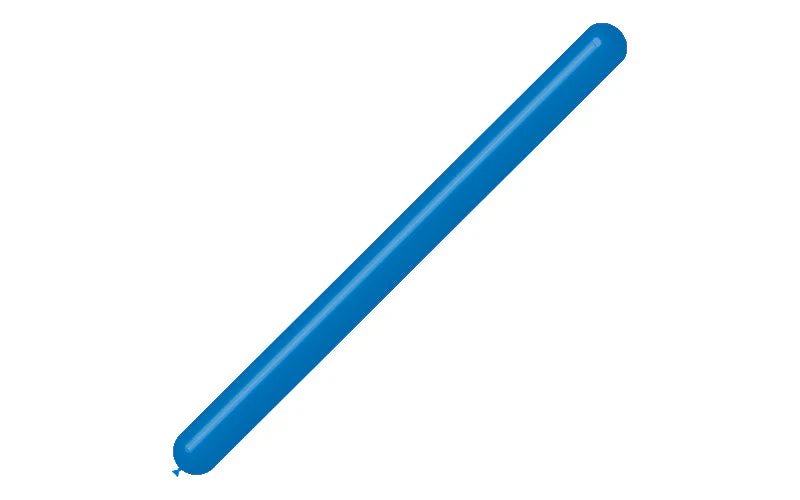360BN Balloonia Brand Professional Line Twisting/Modelling Latex Balloons Standard Blue (100 Per Bag) - Image 3