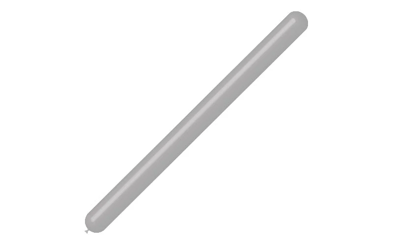 360BN Balloonia Brand Professional Line Twisting/Modelling Latex Balloons Standard Grey (100 Per Bag) - Image 3