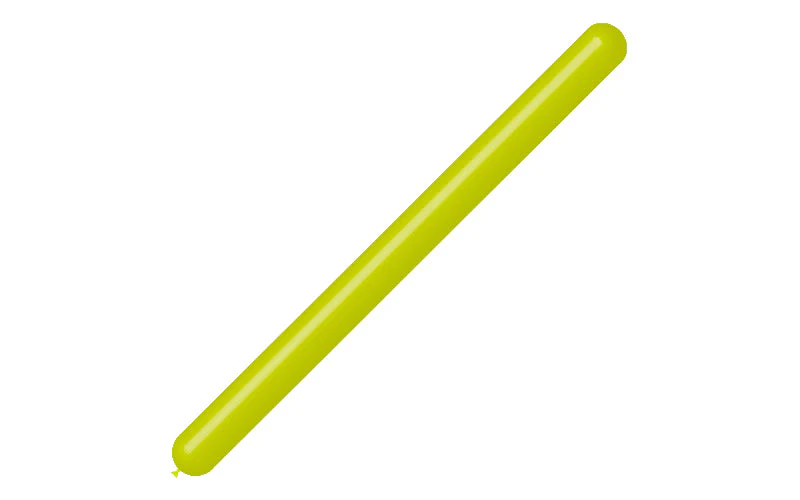 360BN Balloonia Brand Professional Line Twisting/Modelling Latex Balloons Standard Lime Green (100 Per Bag) - Image 3